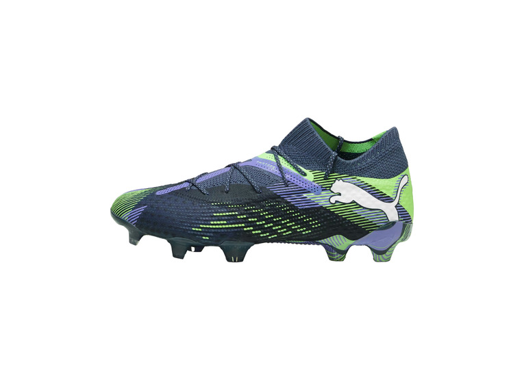 Puma Future 7 ultimate FG/AG voetbalschoen gray skies/wit/fizzy apple