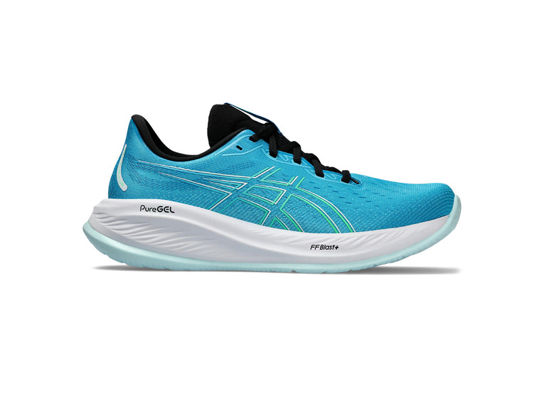 Asics Gel-Cumulus 26 loopschoen digital aqua/new leaf heren