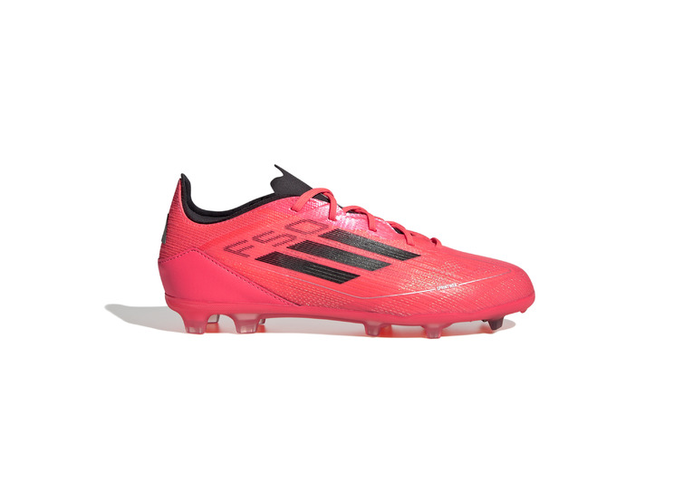 Adidas F50 Pro FG voetbalschoen turbo/aurora zwart/platinum metallic KIDS