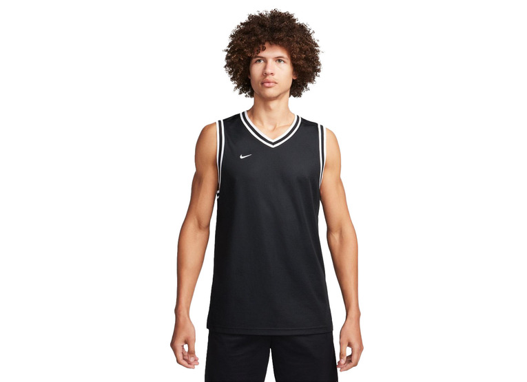 Nike DNA Dri-FIT basketbaljersey zwart/wit heren