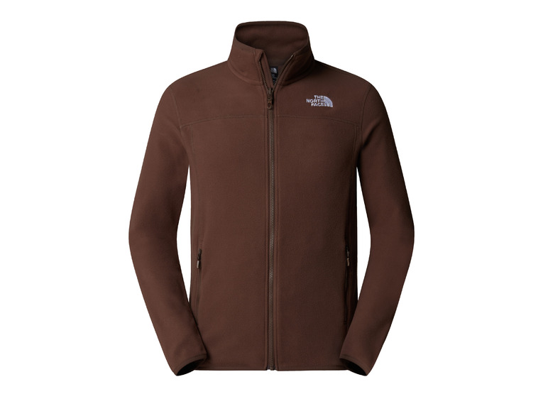 The North Face 100 glacier FZ fleece smokey brown heren