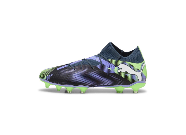 Puma Future 7 Pro FG/AG voetbalschoen gray skies/wit/fizzy apple