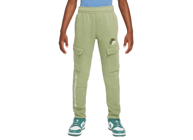 Nike Sportswear standard issue cargobroek oil green KIDS