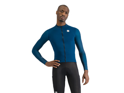 Castelli SRK thermal jersey teal blue heren