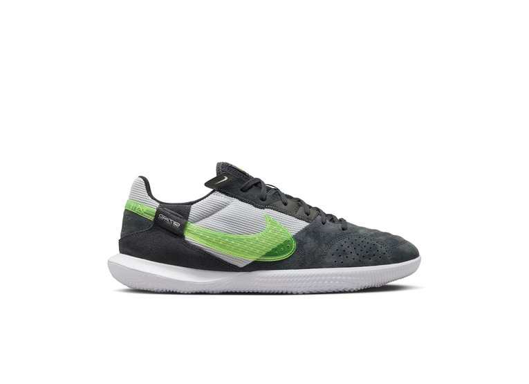 Nike Streetgato low top IN voetbalschoen zwart/volt