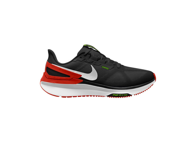 Nike Structure 25 loopschoen zwart/rood heren