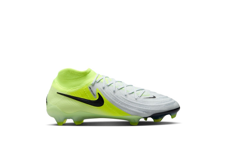 Nike Phantom Luna 2 elite high-top voetbalschoen met silver/volt/zwart