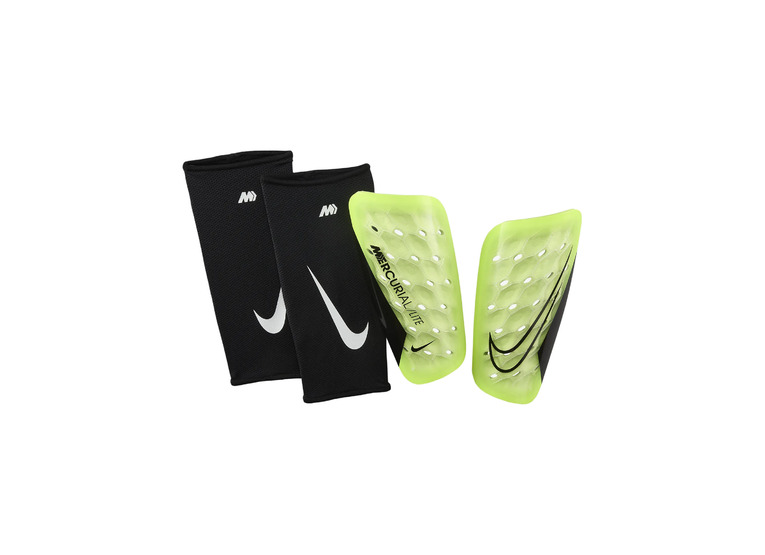 Nike Mercurial Lite scheenbeschermers volt/zwart unisex