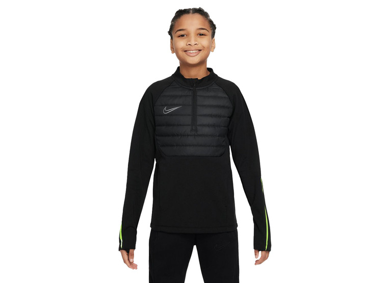 Nike Therma-FIT Academy trainingstop zwart/volt KIDS