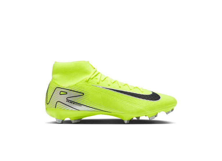 Nike Mercurial Superfly 10 academy high-top FG/MG voetbalschoen volt/zwart