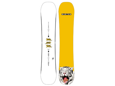 Burton Process Camber snowboard wit/geel heren