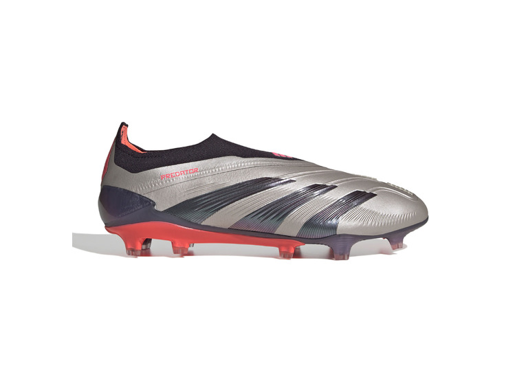 Adidas Predator Elite Veterloze FG voetbalschoen platinum met/aurora zwart/carbon