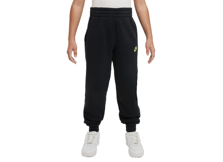 Nike Sportswear Club Fleece joggingbroek zwart/volt KIDS