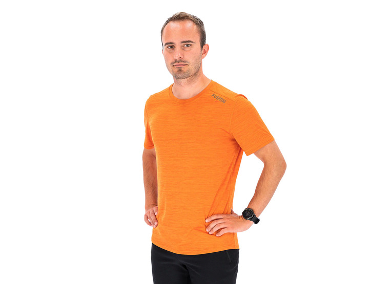 Fusion C3 T-shirt oranje heren