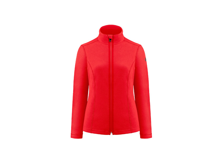 Poivre Blanc micro fleece jacket scarlet red dames