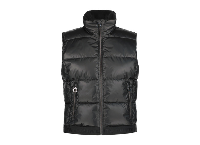 Luhta Haloinen bodywarmer zwart dames