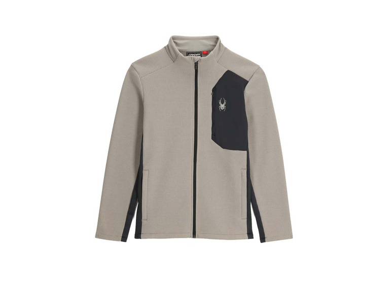 Spyder Bandit full zip fleece jacket concrete heren