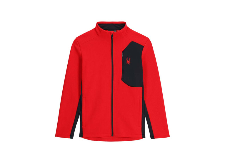 Spyder Bandit full zip fleece jacket spyder red heren