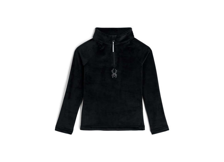 Spyder shimmer bug half zip fleece jacket zwart dames