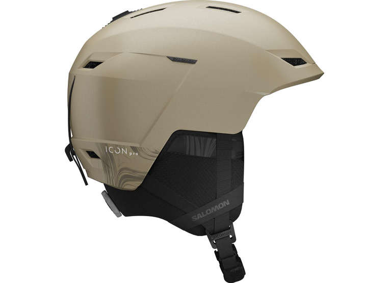 Salomon Helmet icon LT Pro skihelm light bronze met. unisex