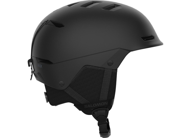 Salomon Husk Jr skihelm zwart KIDS