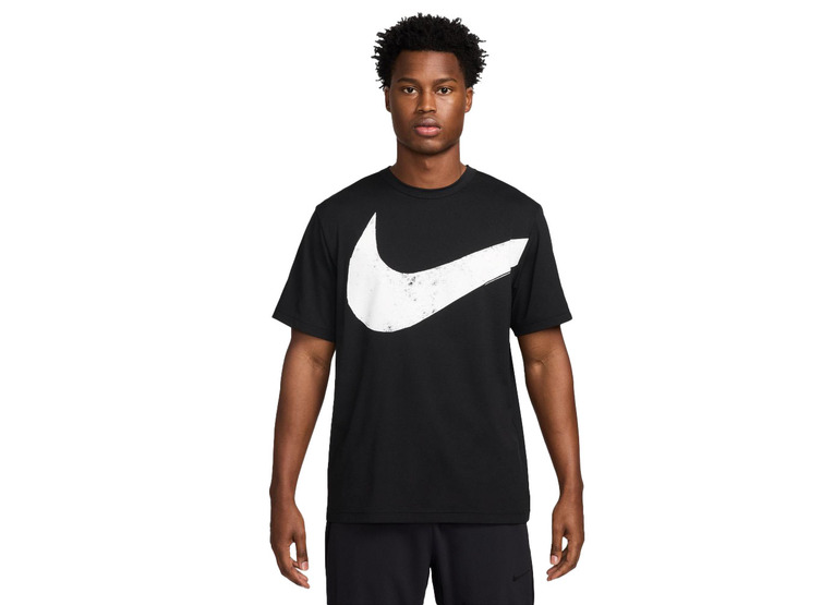 Nike Hyverse Swoosh Dri-FIT T-shirt zwart/wit heren