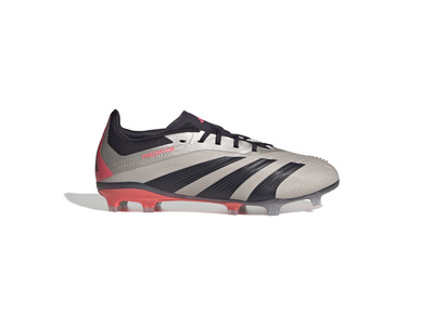 Adidas Predator Elite FG voetbalschoenen platinum metallic/aurora zwart KIDS