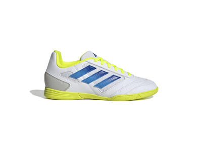 Adidas Super Sala II IN voetbalschoen wit/royaalblauw/solar yellow KIDS