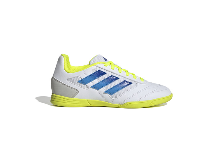 Adidas Super Sala II IN voetbalschoen wit/royaalblauw/solar yellow KIDS