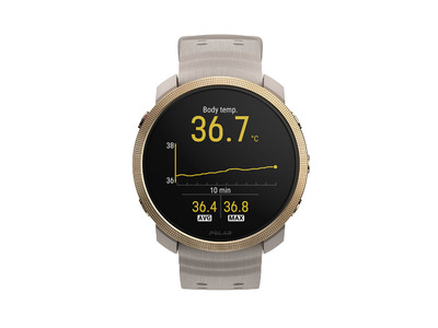 Polar Vantage M3 multisport smartwatch greige/gold unisex