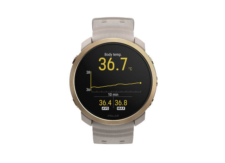 Polar Vantage M3 multisport smartwatch greige/gold unisex