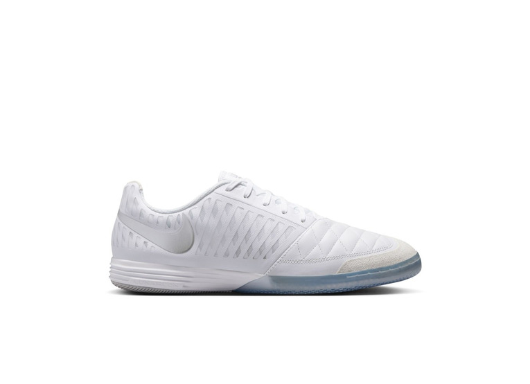 Nike Lunargato II low IN voetbalschoen wit/chrome