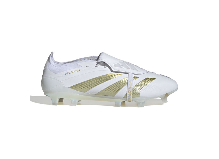 Adidas Predator Elite Fold-Over Tongue FG voetbalschoen wit/gold metallic