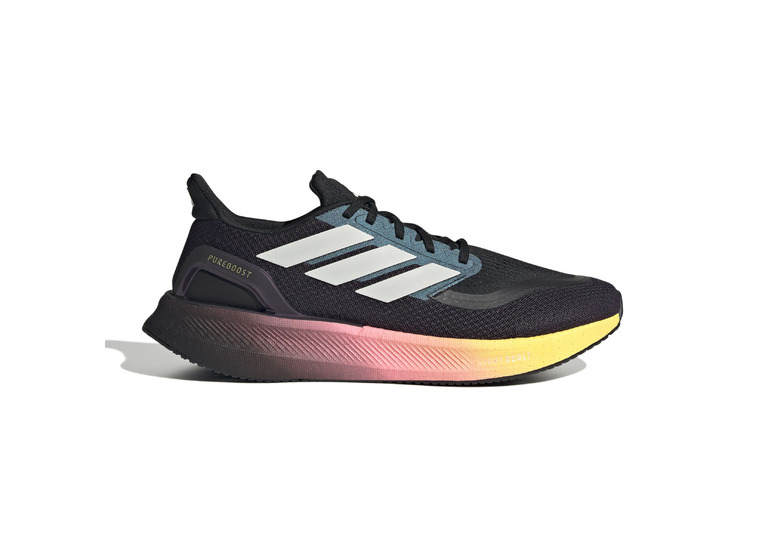 Adidas Pureboost 5 loopschoen aurora black/spark heren