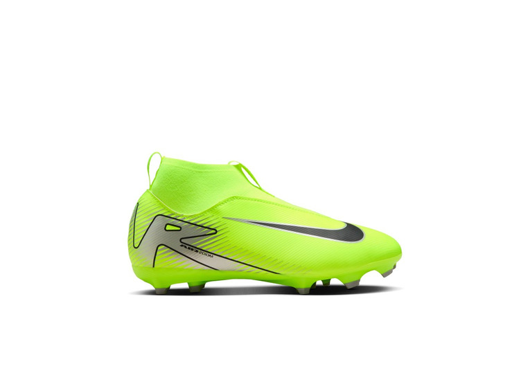 Nike Jr. Mercurial Superfly 10 academy FG/MG voetbalschoen volt/zwart KIDS