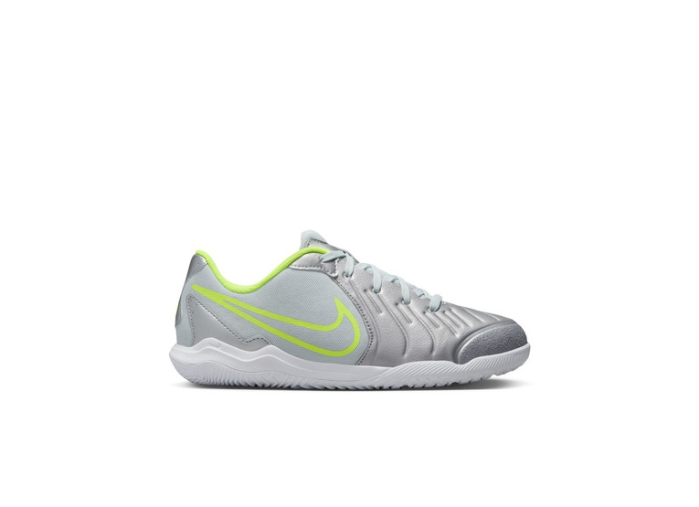 Nike Jr. Tiempo Legend 10 academy IN voetbalschoen met silver/volt KIDS