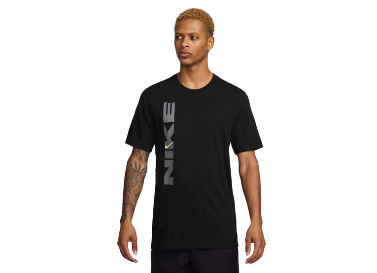 Nike Dri-FIT Fitness T-shirt zwart heren