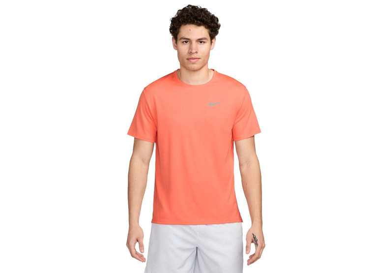 Nike Miler UV Dri-FIT hardlooptop light wild mango heren