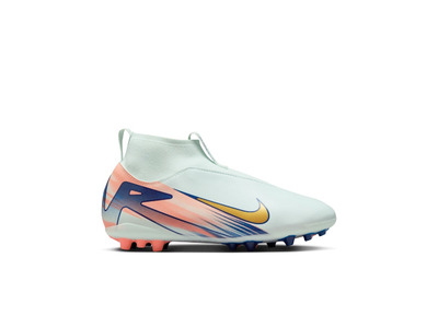 Nike Jr. Superfly 10 academy MDS AG voetbalschoen barely green /crimson pulse/met gold KIDS