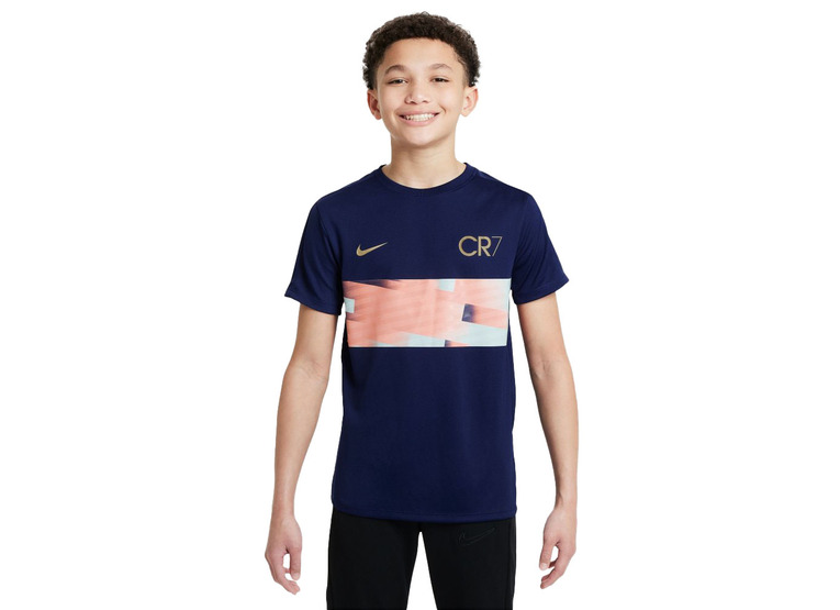 Nike CR7 Academy23 Dri-FIT voetbalshirt blue void KIDS