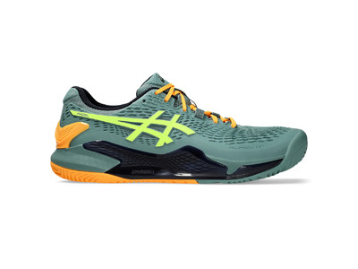 Asics Gel-Resolution 9 padelschoen celadon/safety yellow heren