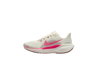 Nike Pegasus 41 loopschoen coconut milk/photon dust/hot punch dames