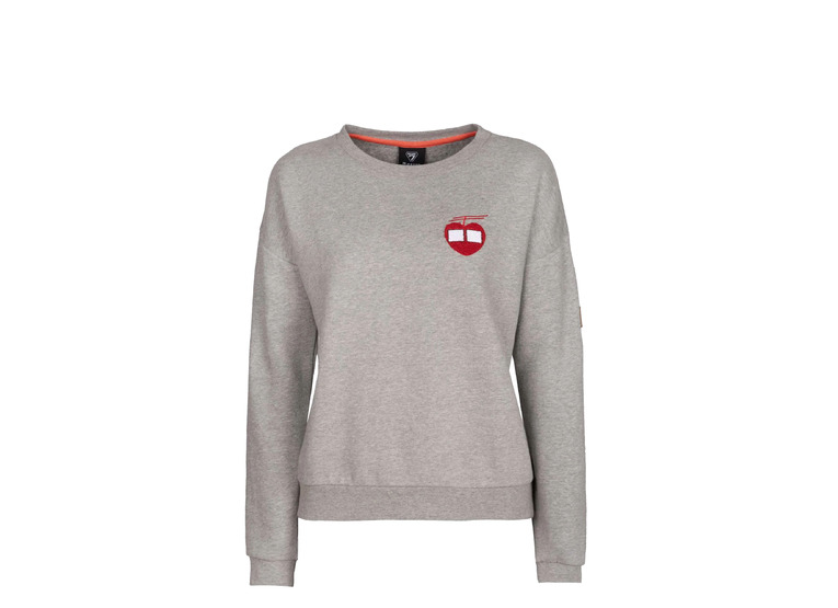 Degr? 7 Roses sweatshirt grijs dames