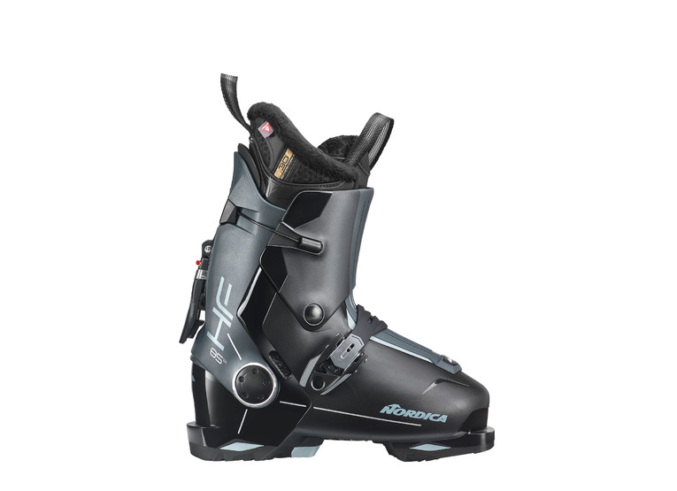 Nordica HF 85 skischoen zwart/groen/aquamarine dames