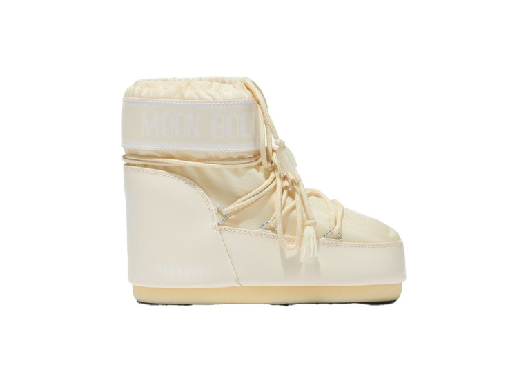 Moon Boot Icon low boots cream nylon dames