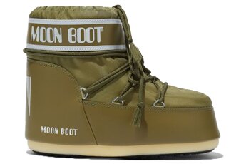 Moon Boot Icon low nylon boots khaki dames