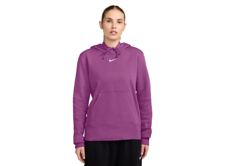 Nike Sportswear Phoenix fleece hoodie paars dames