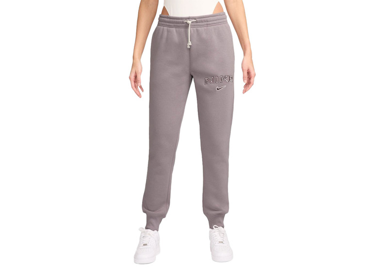 Nike Sportswear Phoenix fleece joggingbroek paars dames