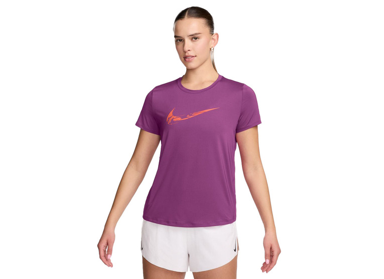 Nike One Dri-FIT T-shirt hot fuchsia dames