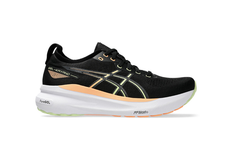 Asics Gel-Kayano 31 loopschoen zwart/cool matcha heren